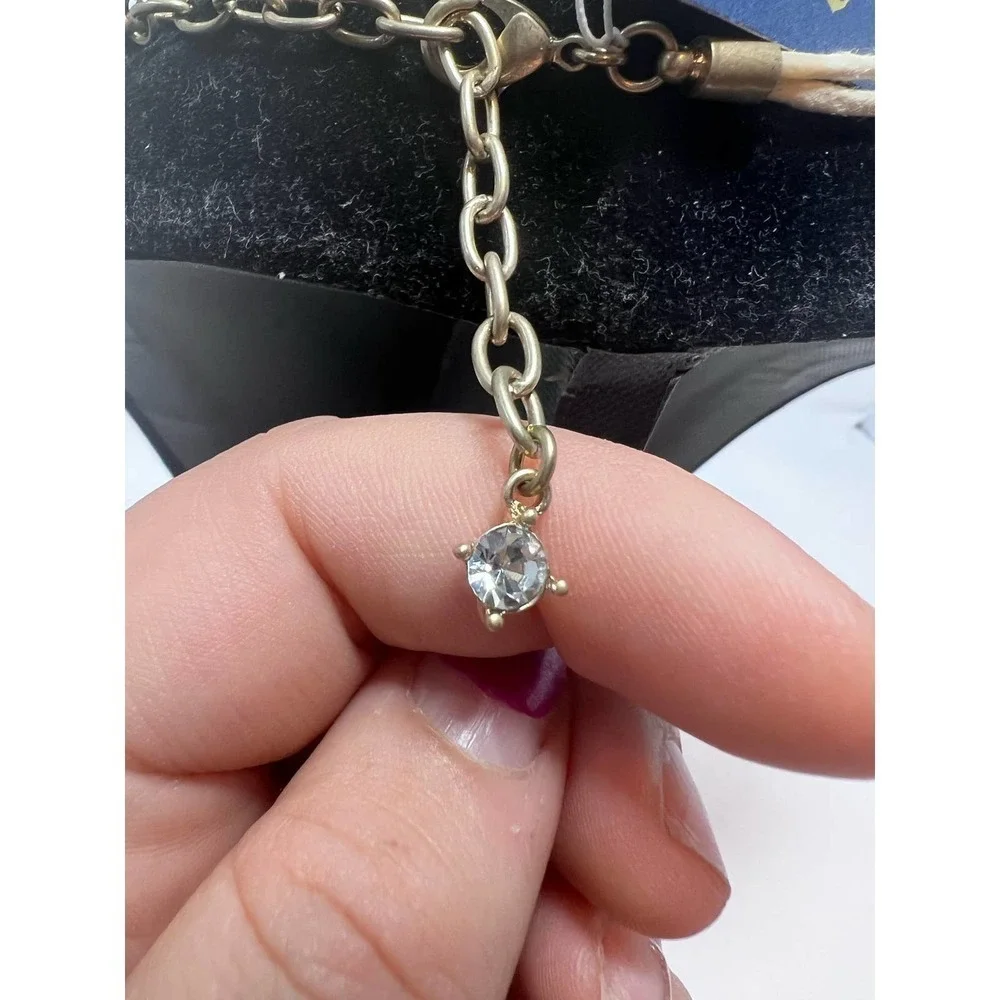 NWT Vineyard Haven‎ custom crystal necklace